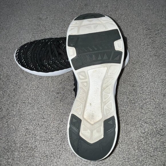 APL Athletic Propulsion Labs Women's Techloom Wave Runners Sz 10 Black White EUC - Picture 10 of 13
